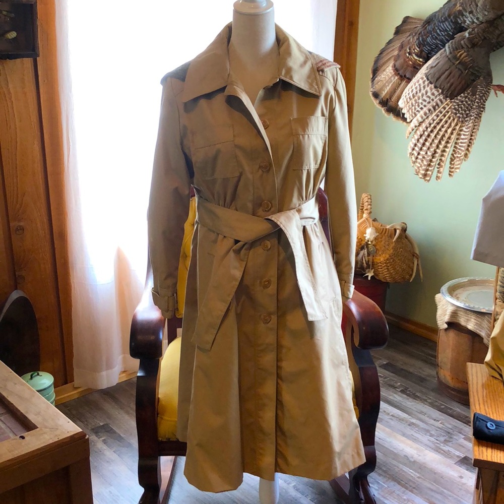 Vintage All-Weather Lined Trench Coat